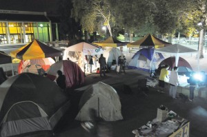 Tent City provides education, not partying