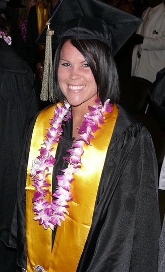 Deanna Mauer, graduated from San Jose State University with a bachelor’s degree in health science and a minor in psychology.