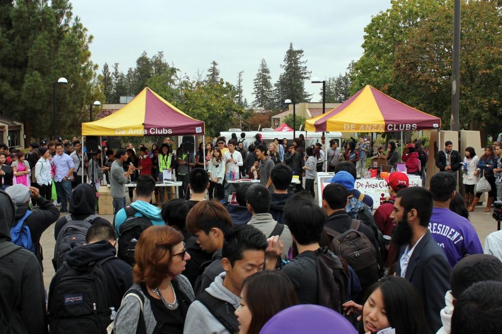 CLUB DAY - New students get a glimpse of what De Anza has to offer.