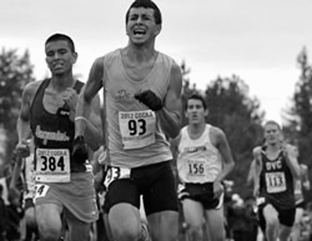 RACE+TO+FINISH+-+The+cross+country+men+give+it+their+all+during+the+state+meet+in+Fresno%2C+Nov.+17.