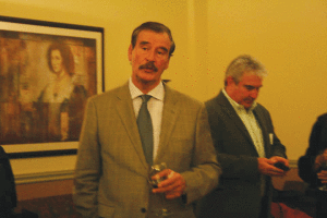 Vicente Fox Speaks at Flint Center