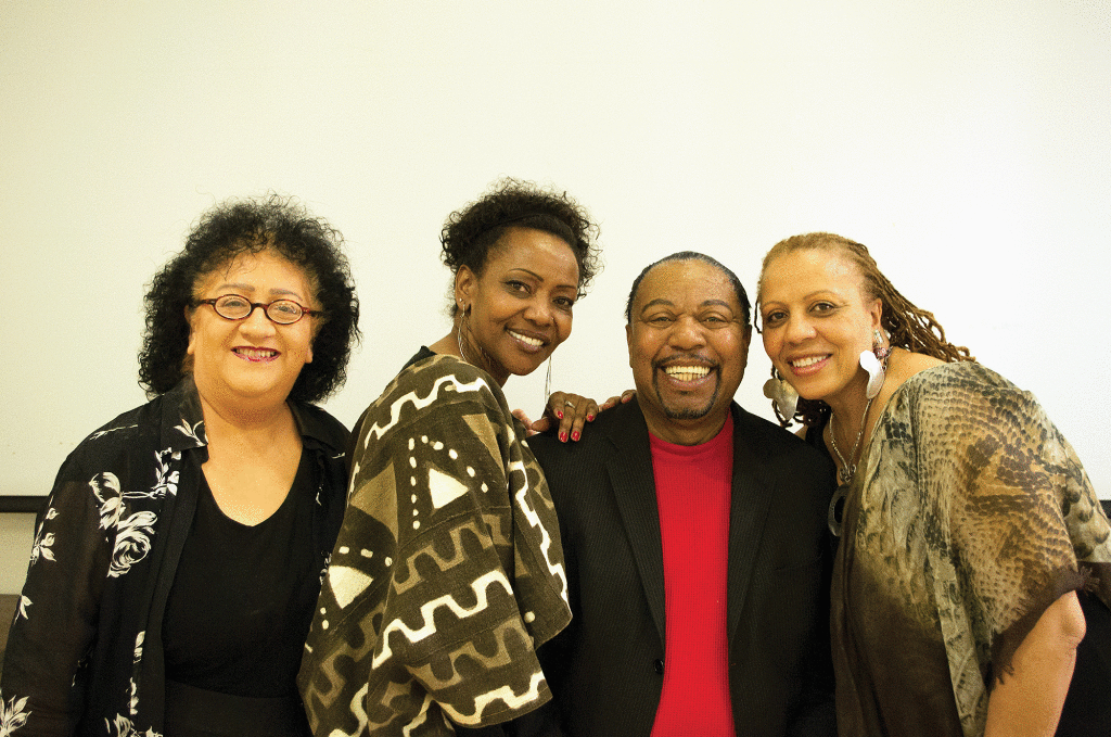AFRICAN  EXPERIENCE-  Based in San Jose, Tabia has been celebrating African American experience for the past 26 years. From left to right