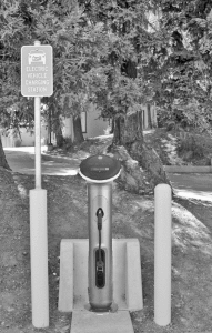 Electric vehicle charging stations delayed