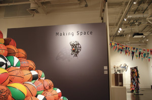 “Making Space” reception creates dialogue about art