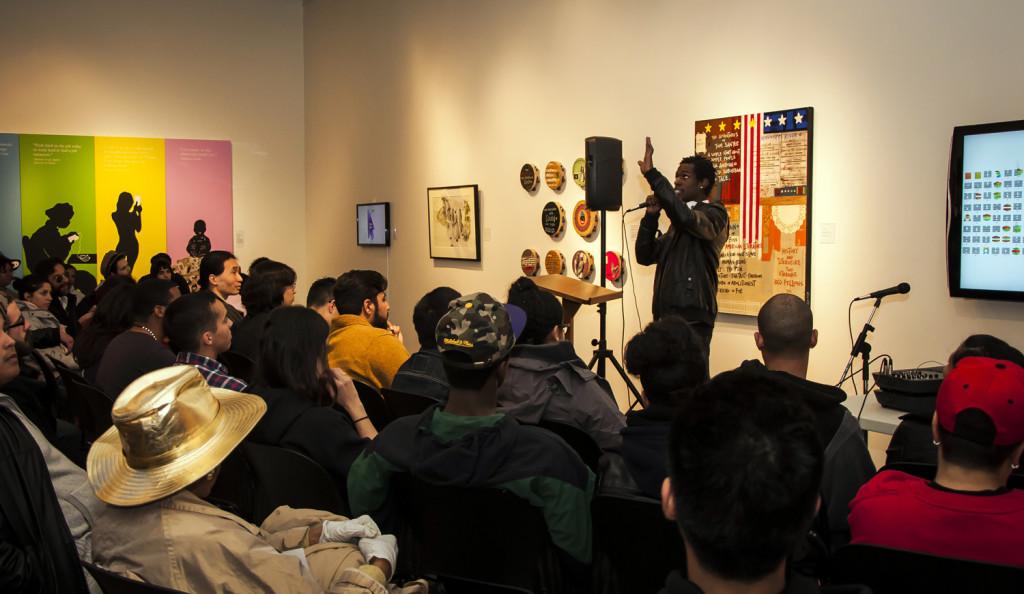 Open mic encourages self expression and celebrates black history