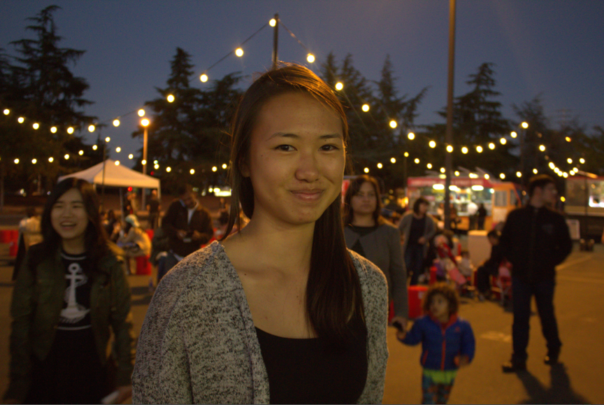 “Great energy, great music. The food is great and unique. You can’t get it anywhere else.” Kelly Chang, 18, political science
