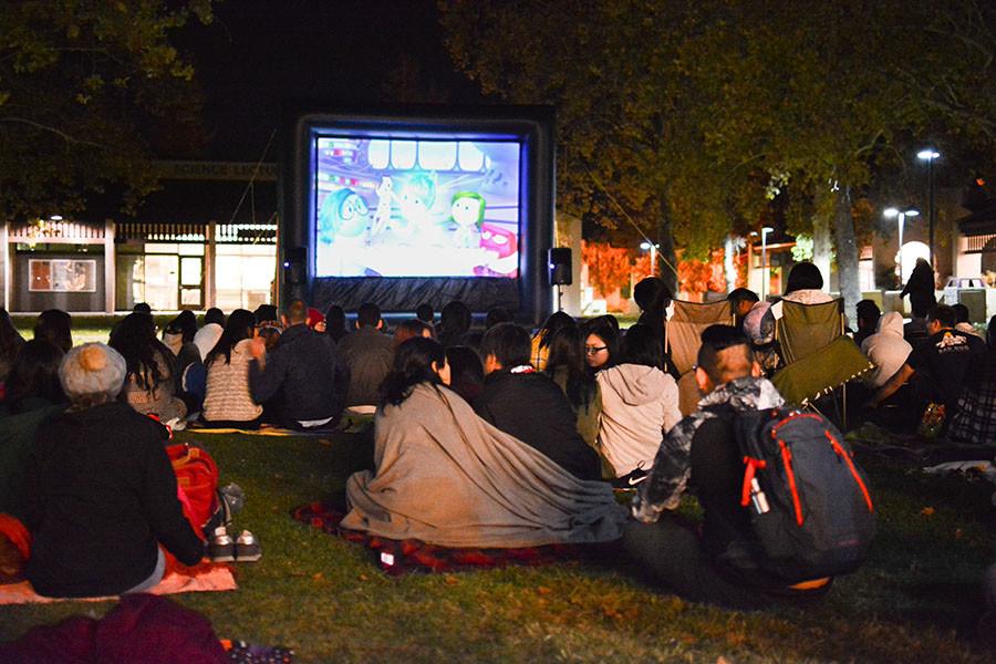 Screening of Inside Out at S Quad.