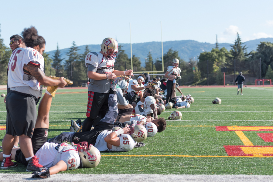 Foot ball practice DA 2017 Fall