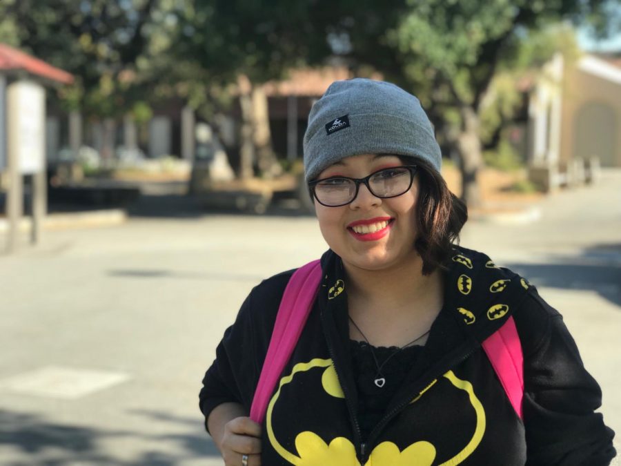 Jenna Ayala, 21, emergency medical services major. “It is harder to buy groceries and pay rent because how much I have to spend on the gas. I started taking the bus.”
