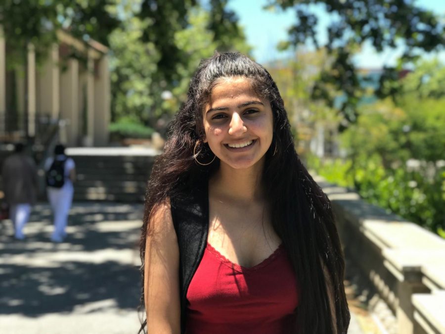 Manreet Dhariwal, 19, sociology major, is continuing her second term of the 1500 Stories internship with Jennifer Myhre, sociology professor. 