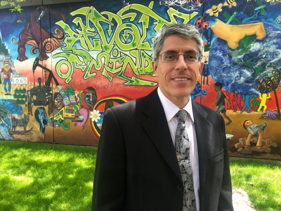 Daniel Smith, De Anza Colleges new dean of creative arts, has been passionate about the arts since college. He oversees art, dance, film and television, music, photography and theater.