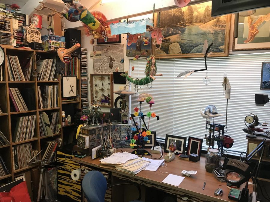 John Dorrances home studio. 