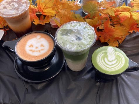 A drink selection from Paper Moons Halloween menu