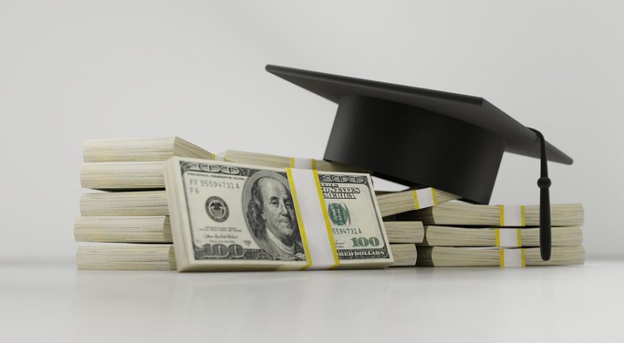 Many graduate with large amounts of student loans that they will repay for decades.