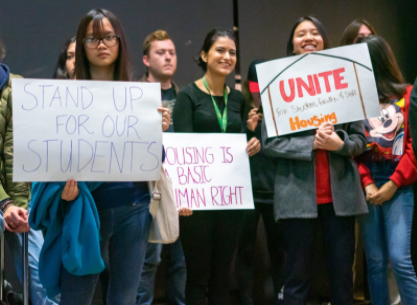 FA PAC interns campaigning for political movements. (Photo courtesy of Ali Rastegar)