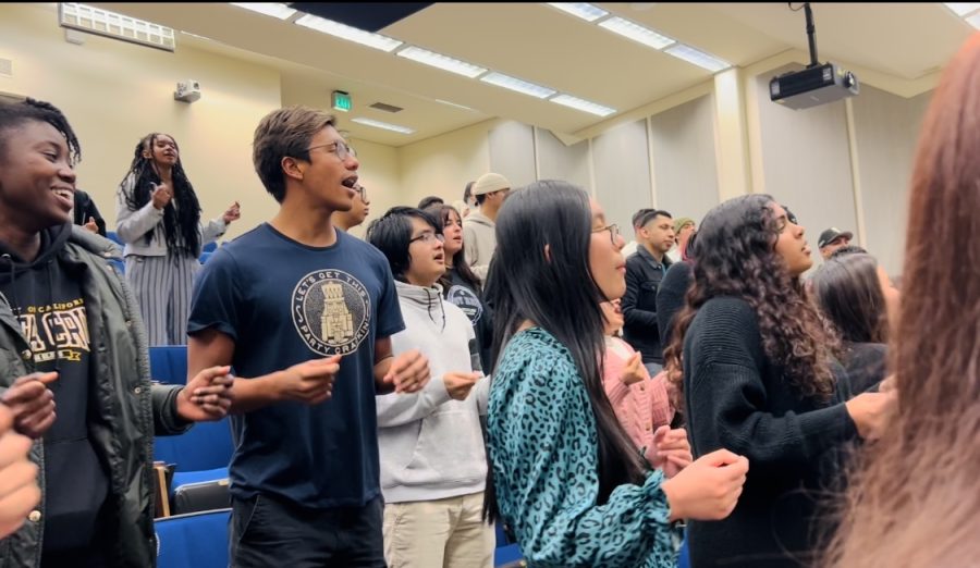 Dream Campus Ministries outreach extends to Santa Clara University on Friday nights for worship, fellowships and devotionals.