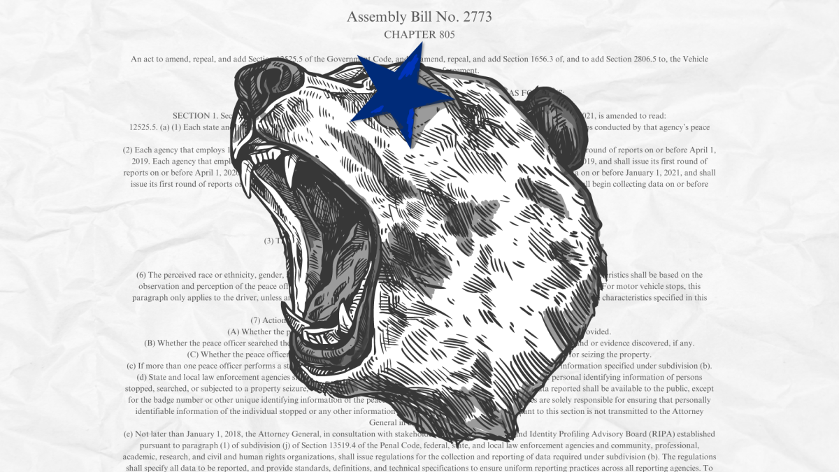 Graphic+of+a+bear+with+a+blue+star+over+its+eye+in+front+of+one+of+the+new+California+laws.