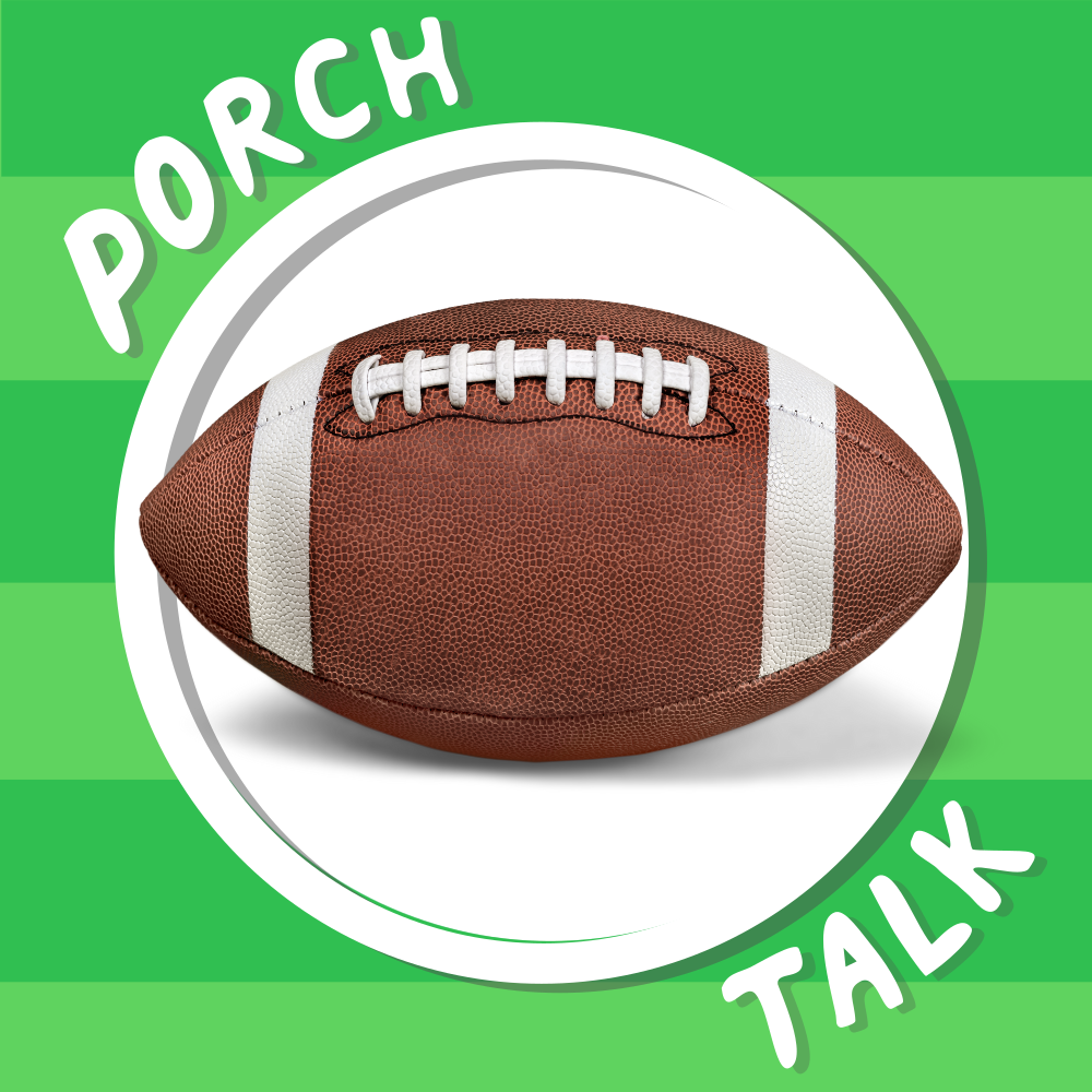 Logo created for the weekly sports column Porch Talk.