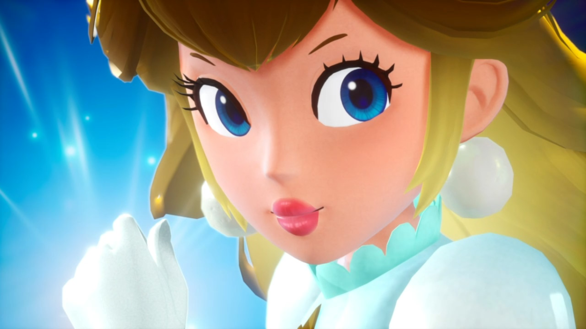 A+close-up+of+Princess+Peach+in+her+final+transformation.