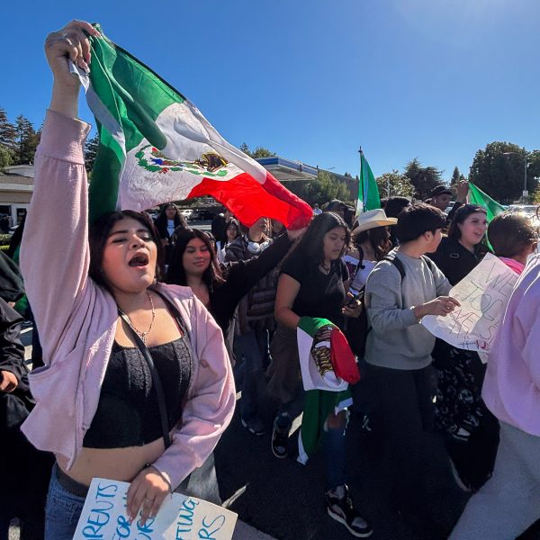 Local high school students walk out to protest Trump’s immigration policies